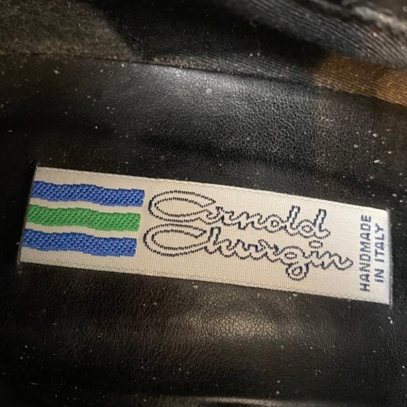 Arnold Churgin Black Suede Studded  Ankle Booties - Picture 12 of 12